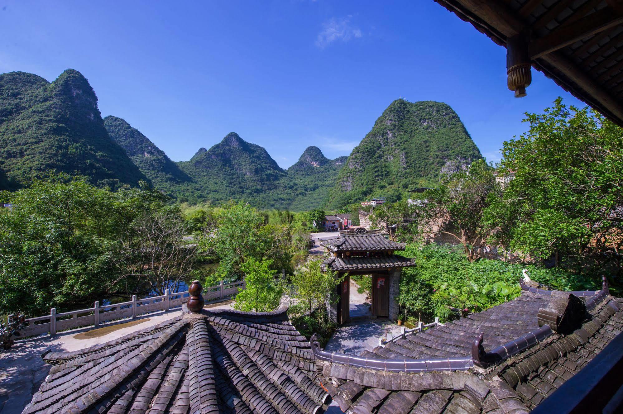 Yangshuo Scenic Mountain Retreat Hotel Exterior foto